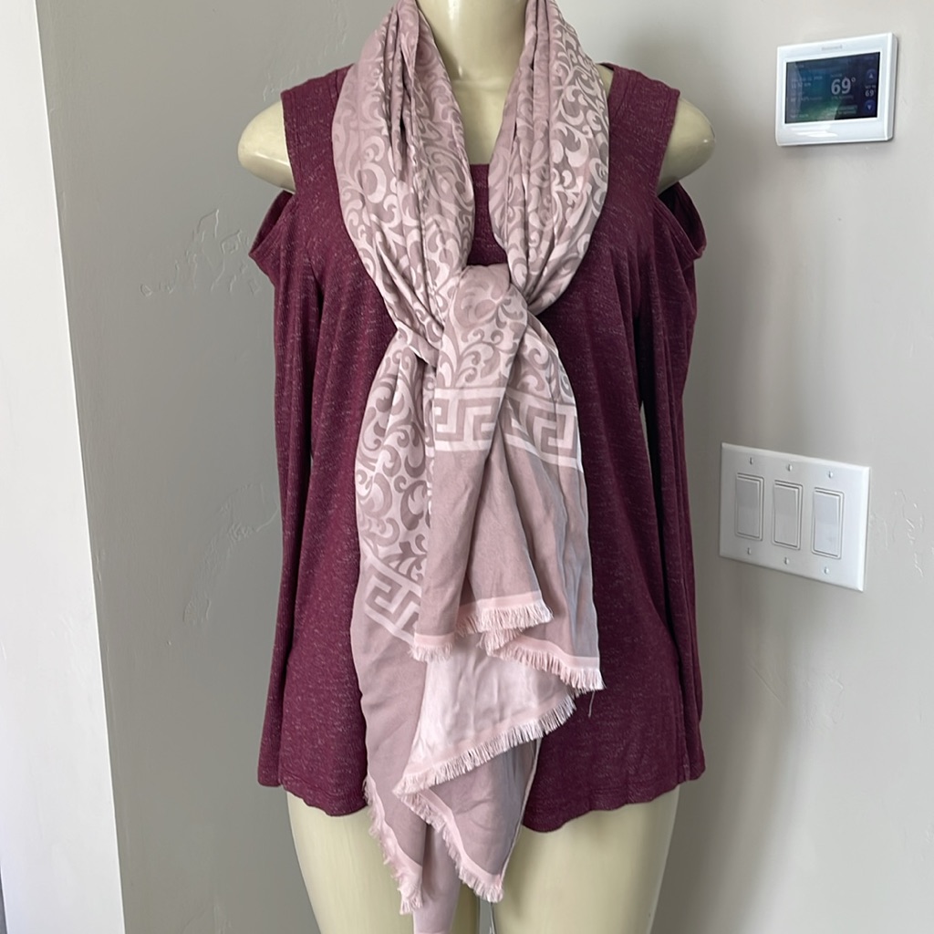 Sher-I Sal Turkish Scarf 25” X 69”